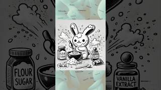 Bunnys Daily Song Baking Blunder A Hilarious Cake Making Adventure cute song 3d [upl. by Fagin]