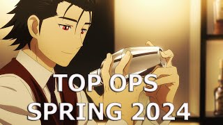 My top Anime Openings of Spring 2024 [upl. by Maynard]