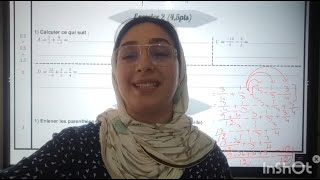 Les nombres rationnels 2AC تصحيح سلسلة تمارين [upl. by Kirred]