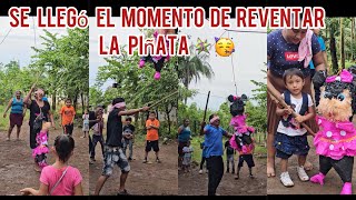 😱DIOS Santo Mira Quienes Pasaron A Reventar La piñata 🪅 🥳Danna Muy Feliz 🥰 [upl. by Novej]