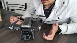 GUIA BASICA REVIEW CONFIGURACIÓN DRONE SJRC F7 PRO CAMARA 4K GIMBAL DE 3 EJES 3KM [upl. by Pennie]