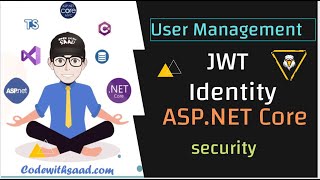 43 identity  JWT  middleware  Dependency injection  aspnet mvc core [upl. by Ailel]