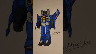 Thundercracker shorts transformers decepticons art [upl. by Nnyletak827]