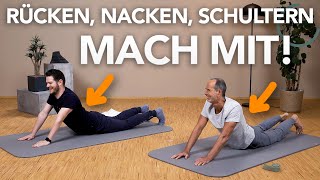 20 Min Mobility Routine für Rücken Nacken amp Schultern [upl. by Aihsyt156]