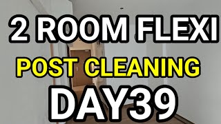 Post Renovation Cleaning Tour  2 Room Flexi Day 39 [upl. by Lettie294]