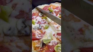 Пицца на сковороде 🍕Tavada pizza 🍕 azerbaijan food music cooking pizzarecipe [upl. by Eellek]