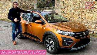 Essai NOUVEAU Dacia Sandero Stepway  A 12 590€ impossible de faire mieux [upl. by Annatnom93]