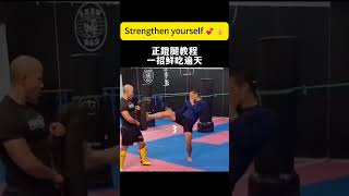 TerrorPositive Kicks Powerful 😱💪challenge martialarts [upl. by Siderf337]