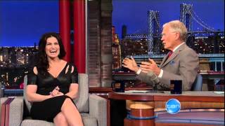 Idina Menzel on Letterman May 9 2014 [upl. by Ruscio]