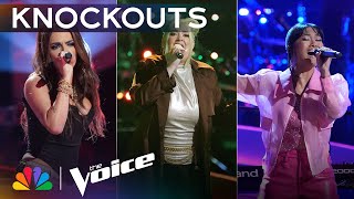 Felsmere Gabrielle Zabosky and Kay Sibal Give Coach Gwen an Impossible Decision  Voice Knockouts [upl. by Kumar353]