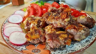 Leskovački UŠTIPCI Recept  uštipak od mesa iz Leskovca 🥩 [upl. by Anniala34]