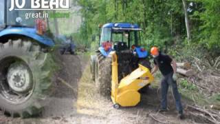 Jo Beau products  T500 hakselaar  woodchipper  broyeur  trituradora de ramas  cippatrice [upl. by Vaas891]