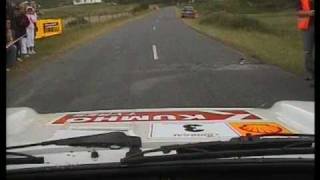 Colin McRae in car Metro 6R4 Knockalla and the Garrygort stages Donegal Rally 06 [upl. by Llecram]