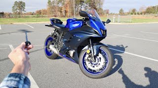 20222023 Yamaha YZF R7  Start Up Exhaust Walkaround Test Ride and Review [upl. by Lejeune]