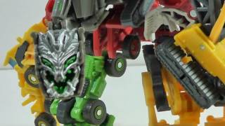 AUVELIER REVIEW TRANSFORMERS REVENGE OF THE FALLEN DEVASTATOR LEGENDS EN ESPAÑOL [upl. by Bartle97]