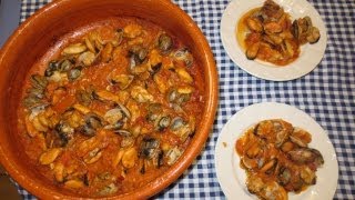 Mejillones a la cazuela » Sabe que Alimenta [upl. by Rubbico]