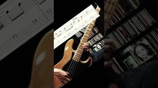 Sade  Smooth Operator Bass Solo short sade basscover basstab basssolo [upl. by Hermosa]