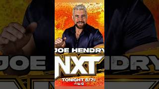 JOE HENDRY APPEARS ON NXT wwenxt nxt joehendry wwe shorts fyp [upl. by Derman]