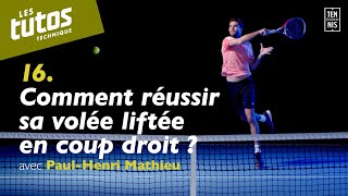 Comment réussir sa volée liftée en coup droit   Tuto Technique 16 avec PaulHenri Mathieu  FFT [upl. by Seigel]