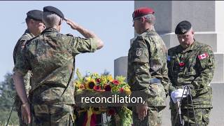 2018 Nijmegen Marchers visit Groesbeek Canadian War Cemetery [upl. by Anitnatsnok]