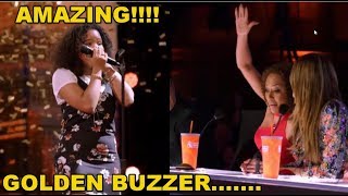 Americas Got Talent 2018 WOW quotGOLDEN BUZZER AGAINquot Amanda Mena has an Amazing Voice Agt 2018 [upl. by Garibald]