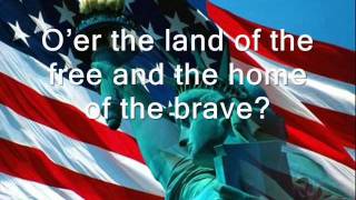 USA National Anthem with lyrics by Jaimina Johnston [upl. by Batsheva]