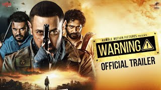 Warning Official Trailer Gippy Grewal Prince KJ Dheeraj K Amar H  New Punjabi Movie  19 Nov [upl. by Noiemad978]