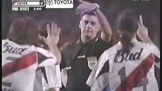 Boca Juniors vs River Plate 2004  Copa Libertadores  Partido completo [upl. by Akitan]