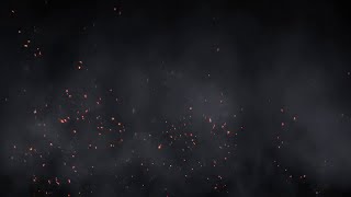 Glowing Fire Particles Overlay With Smoke Effect free no copyright rahul pal gfx [upl. by Leif]