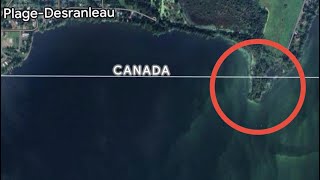 I investigated this tiny US peninsula cut off by Canada [upl. by Er614]