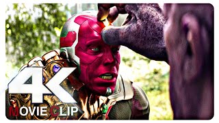 Thanos Kills Vision Scene  Vision Death Scene  Avengers Infinity War 2018 Movie Clip By Az Gamer [upl. by Murdocca492]