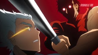 Garou vs Metal Bat  Luta Completa  🇧🇷 One Punch Man 2ª Temporada Ep 4 e 5 Dublado [upl. by Dorie]