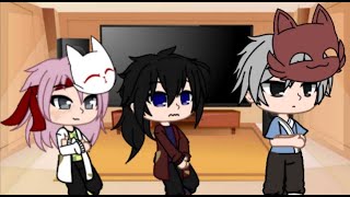 Past Sabito Giyuu and Urokodaki  Present Giyuu reacts  Demon SlayerKNY [upl. by Akere]