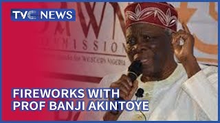 Fireworks With Professor Banji Akintoye Leader Yoruba World Congress [upl. by Fattal]