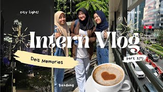 INTERN VLOG part 1  trip to bandung get lost in jakarta 🚙😋 [upl. by Wolfe754]