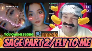 SING ME 5 SONG❤️ JONG MADALIDAY AND SAGE PART 2 on OMEGLE jongmadalidayometv jongmadaliday fyp [upl. by Avron]