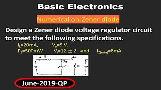 Design of voltage regulator circuit [upl. by Ollehto]