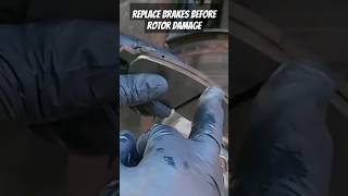 Payattention How timely brakes replacement can avoid costly rotor damage brakerotors [upl. by Gentille]