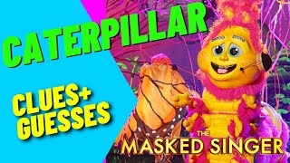 Caterpillar Clues and Guesses Masked Singer Episode 10 [upl. by Akinek73]