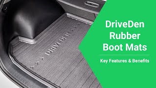 DriveDen Rubber Boot Mats  Key Features and Benefits  Find Out More amp Shop Online [upl. by Eynaffit]