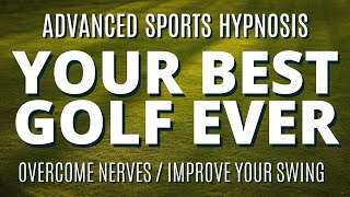 Hypnosis To Play Better Golf Guided Meditation  Self Hypnosis For a Better Swing amp More Confidence [upl. by Ayotol]