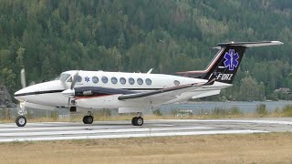 Beechcraft King Air 350i Takeoff [upl. by Eiggep]