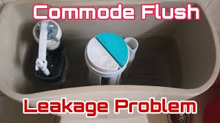 Commode Flush Tank Leakage How To Repair Wc Cistern Water PresherSupport me on gpay8057248896 [upl. by Lait]