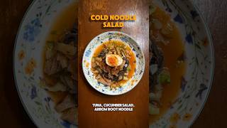 clearing inventory cold noodle salad cooking food asianfood vlog [upl. by Tymothy]