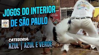 ABADÁ CAPOEIRA  JOGOS DO INTERIOR 2024  ABERTO  CATEGORIA E  AZUL  AZUL E VERDE  SÃO BENTO [upl. by Keefer962]