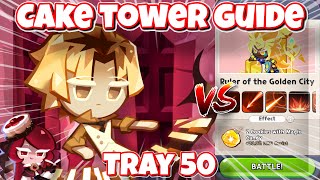 Endless Strawberry Cake Tower Tray 50 GUIDE F2P  Cookie Run Kingdom [upl. by Kanor]