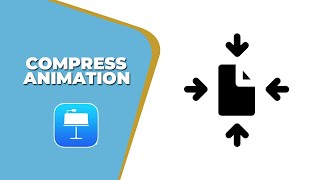 How to add Compress Animation in keynote [upl. by Lirret]