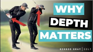 HOW TO GET BACKSWING DEPTH FOR BETTER BALL STRIKING [upl. by Andra148]