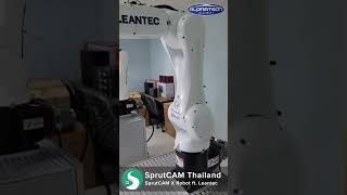 Pickandplace by SprutCAM Thailand and Syntec Technology sprutcamrobot cadcam pickandplace [upl. by Winthrop]