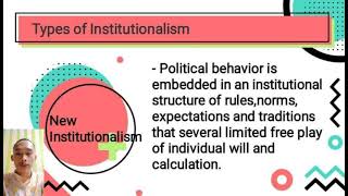 INSTITUTIONALISM [upl. by Creath]